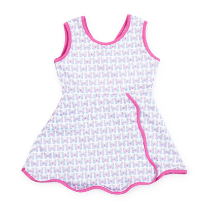 Taylor Girls' Performance Dress & Shorts - Butterflies