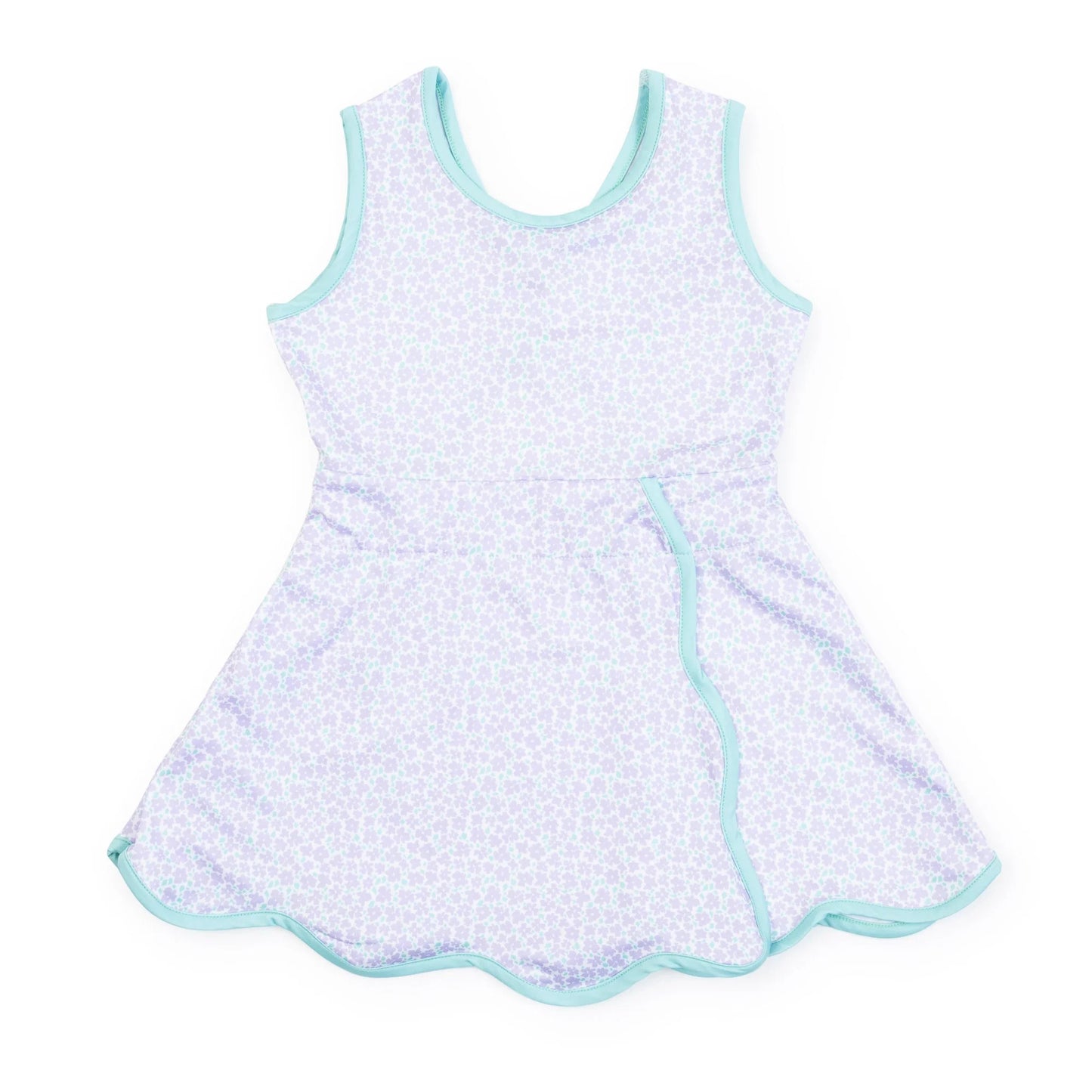 Taylor Girls' Performance Dress & Shorts - Petal Party