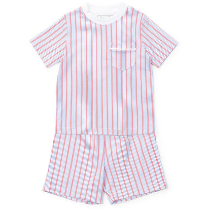 Charles Liberty Stripe Short Set