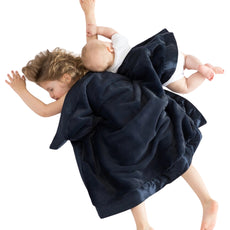 Luxe Big Baby Blanket - Denim