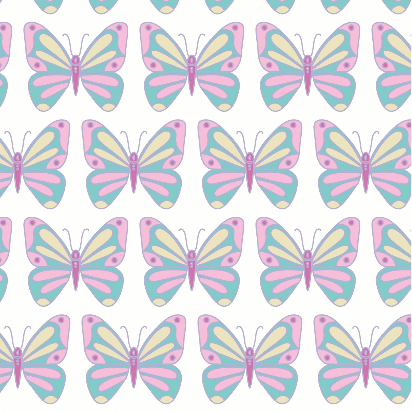 Taylor Girls' Performance Dress & Shorts - Butterflies