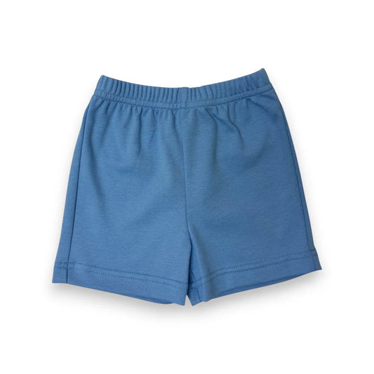 Boys Blue Knit Shorts
