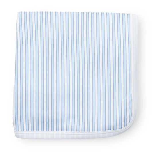 Classic Stripe Plain Edge Blanket