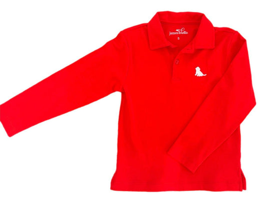 Patton LS Polo Red - 7