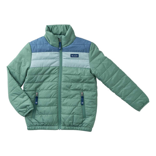 Boys Puffer Jacket Frosty Spruce