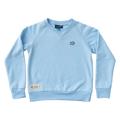 Kids' Crew Control Sweatshirt - Clear Sky