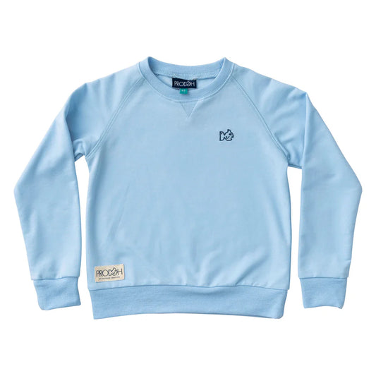 Kids' Crew Control Sweatshirt - Clear Sky