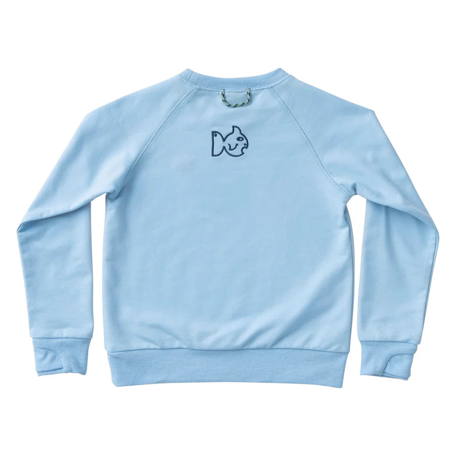 Kids' Crew Control Sweatshirt - Clear Sky