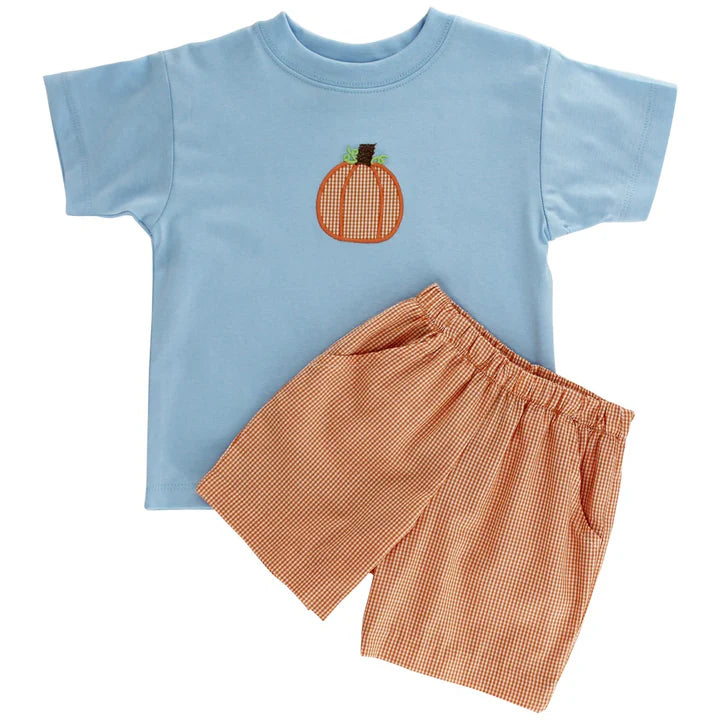 Little Pumpkin Patch Short Set