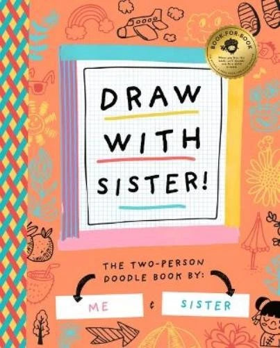 Draw With Sister Doodle Book