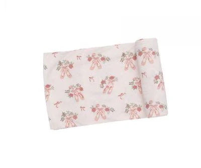 Ballet Shoes Swaddle Blanket