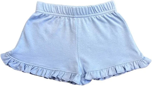 Light Blue Ruffle Short 5