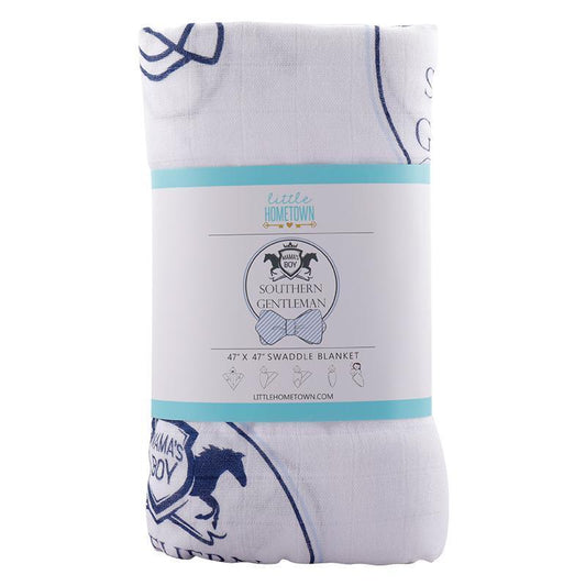 Southern Gentleman Baby Swaddle