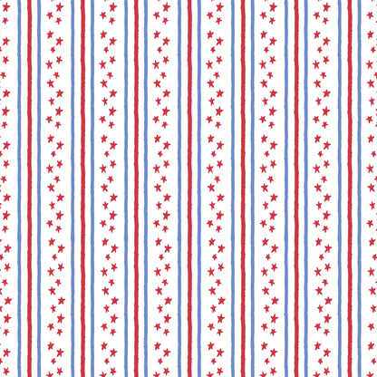 L&H Alden Stars/stripes Pj Set