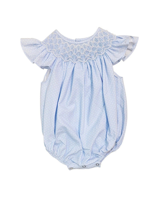 Cathy Blue Polka Dot Pearl Bubble