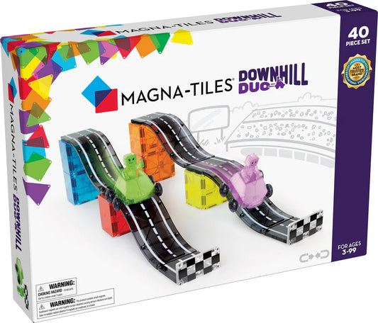 Downhill Duo 40 Piece Magna Tiles