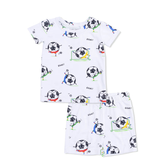 Soccer Balls Loungewear Short Set