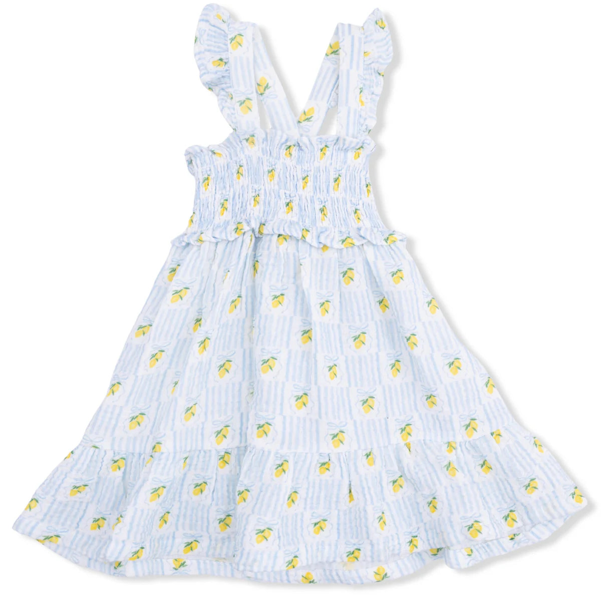 Lovely Lemons Smocked Ruffle Sundress