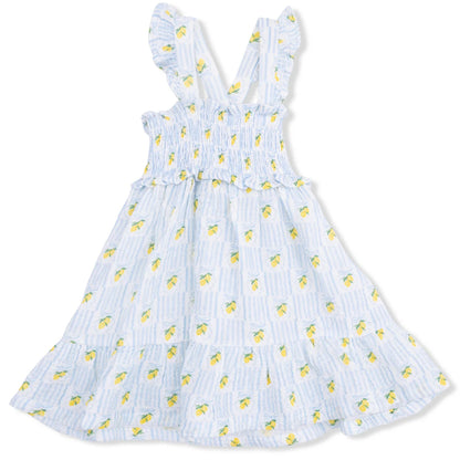 Lovely Lemons Smocked Ruffle Sundress