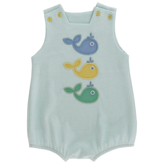 Whale Wishes Knit Infant Bubble