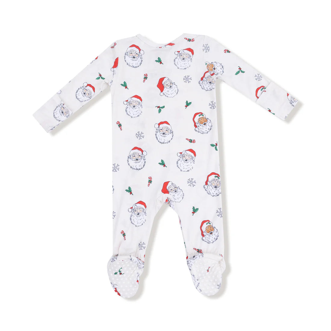 Vintage Santas 2 Way Zipper Footie