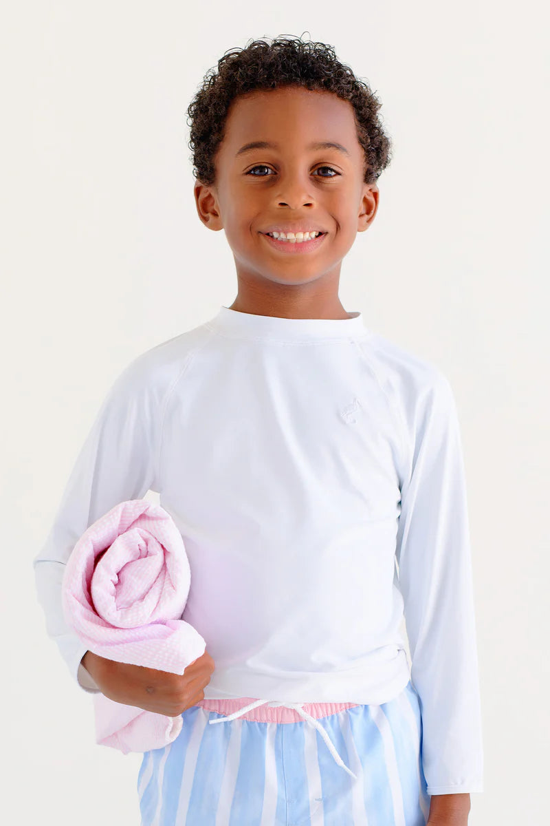 Walkers Wave Swim Shirt White