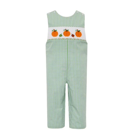 Pumpkin Boys Green and Blue Check Jon Jon