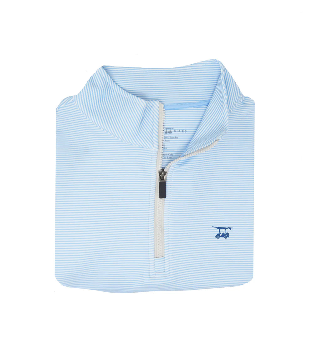 Youth Royal White Dogwood Pullover