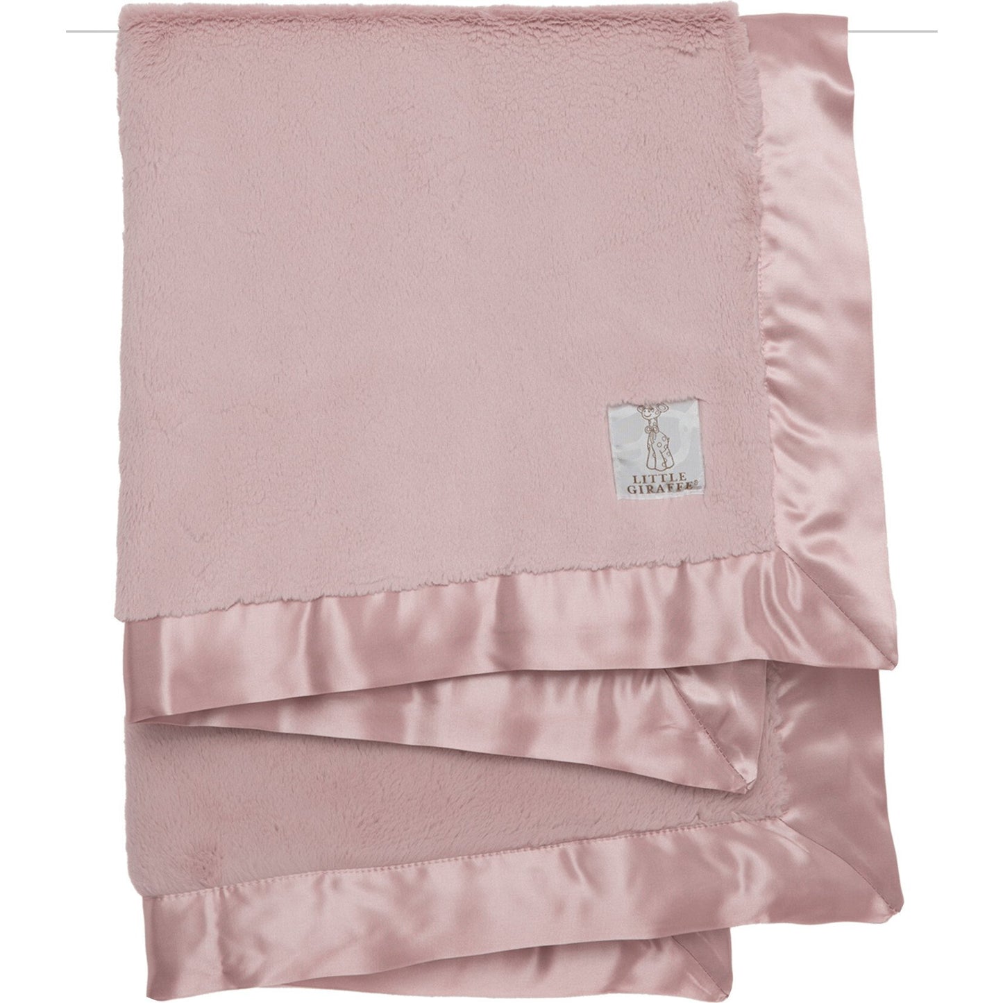 Luxe Big Baby Blanket Dusty Pink